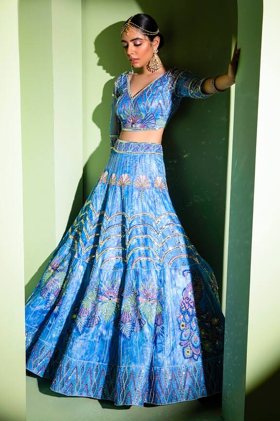 LAXMISHRIALI Embroidered Lehenga Set