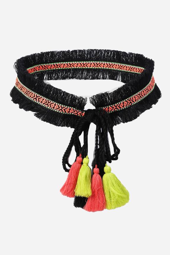 Aarke Ritu Kumar Tribal Cotton Lace Belt