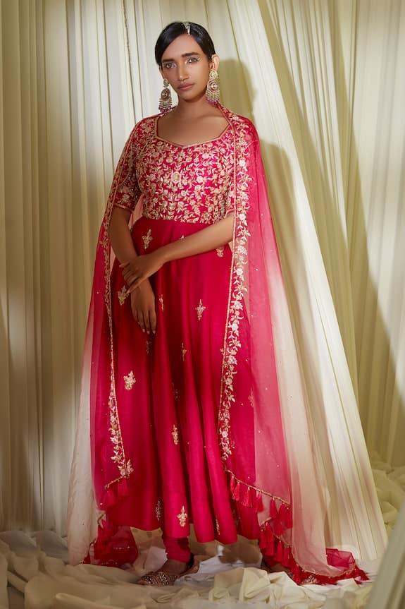 Disha Muchhala Embroidered Kalidar Kurta Set