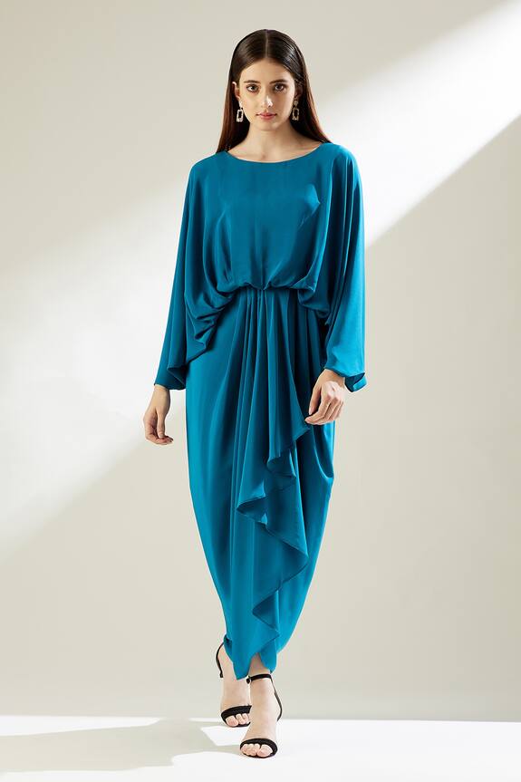 Aakaar Lounge Draped Dress