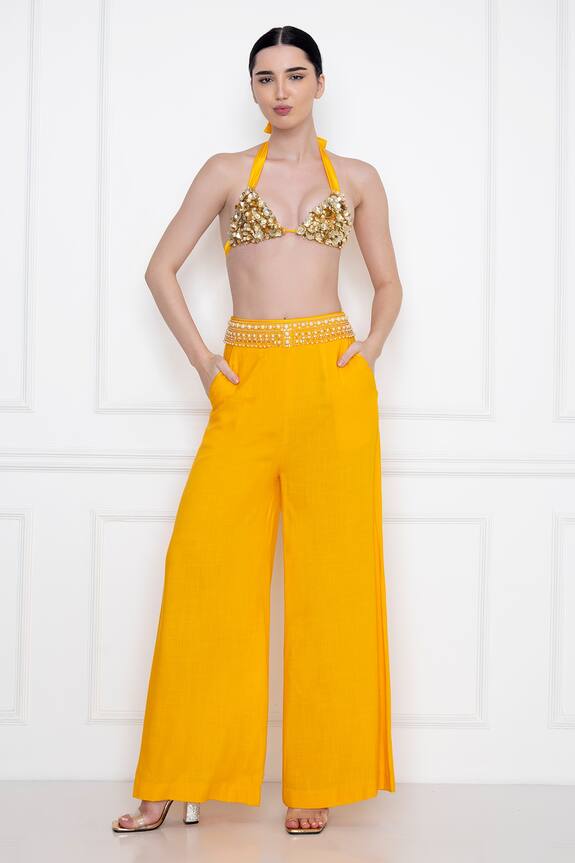 Dilnaz Karbhary Halter Neck Bustier