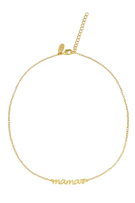 Zariin Mama Embellished Pendant Necklace