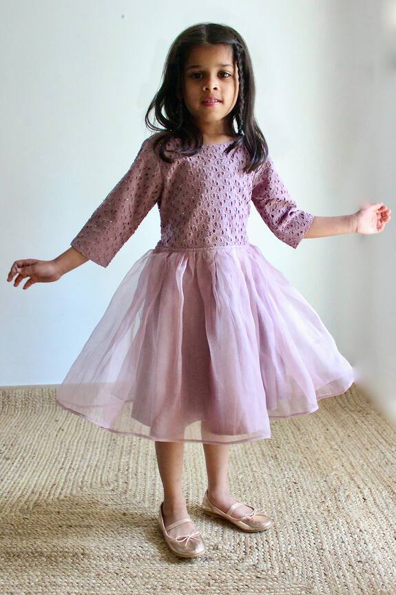 Charkhee Swarovski Embroidered Dress