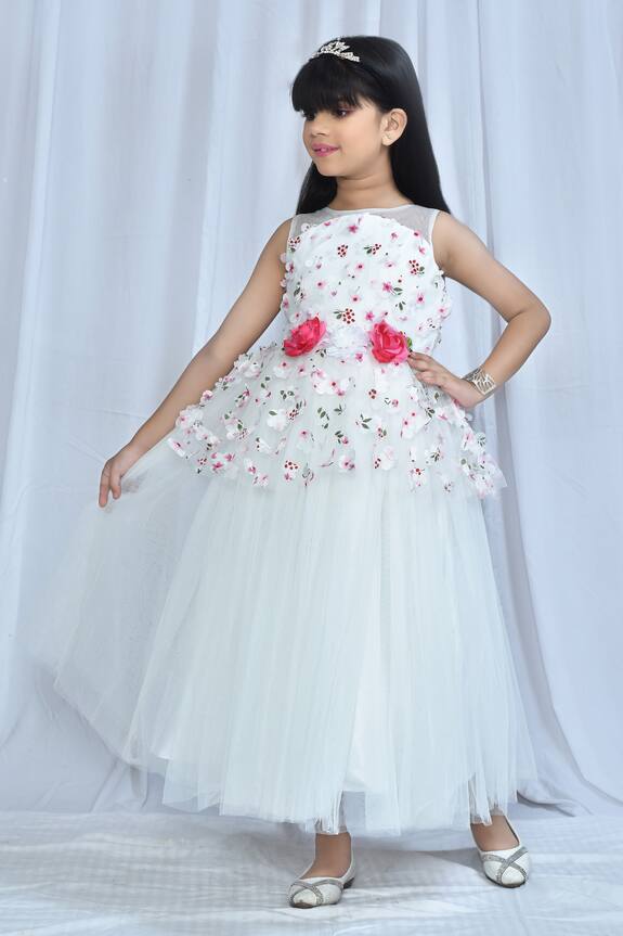 Samyukta Singhania Pearl Embroidered Gown