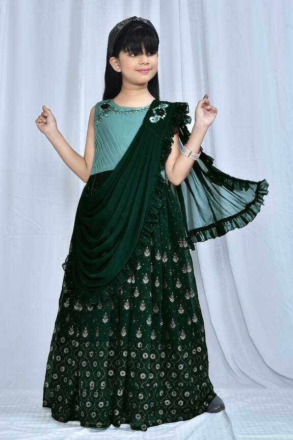 Samyukta Singhania Zari Embroidered Gown