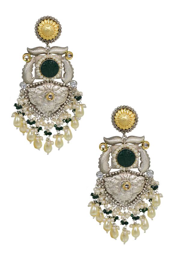 Tizora Vintage Embossed Earrings