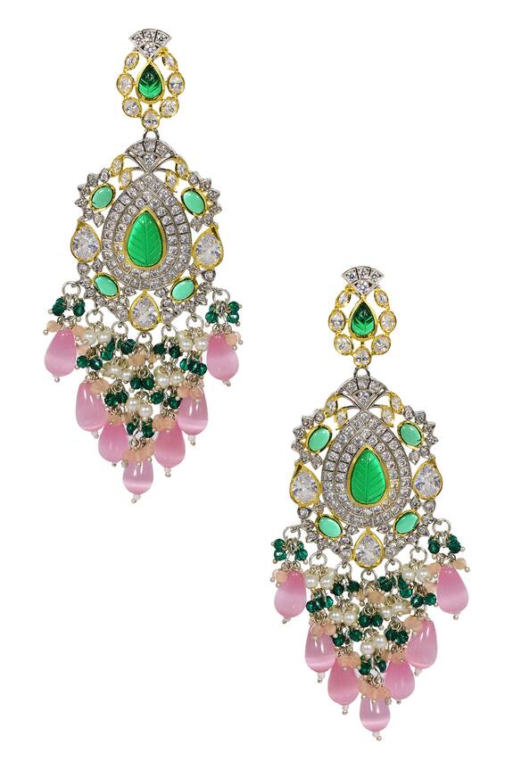 Tizora Vintage Faux Diamond Earrings