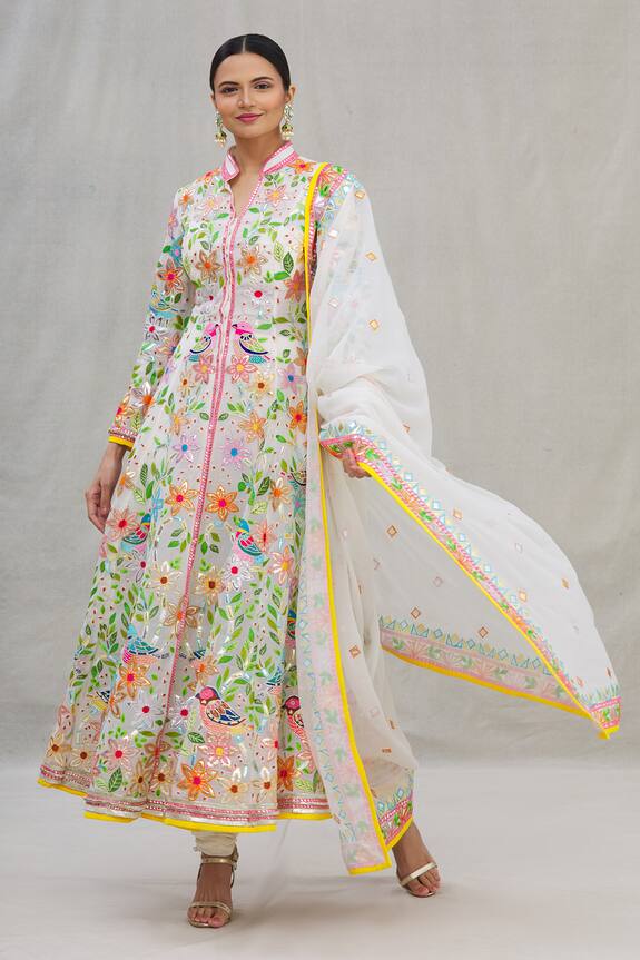 ASAL by Abu Sandeep Embroidered Anarkali Set