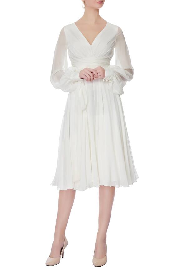 Saisha Shinde Fit & Flare Dress