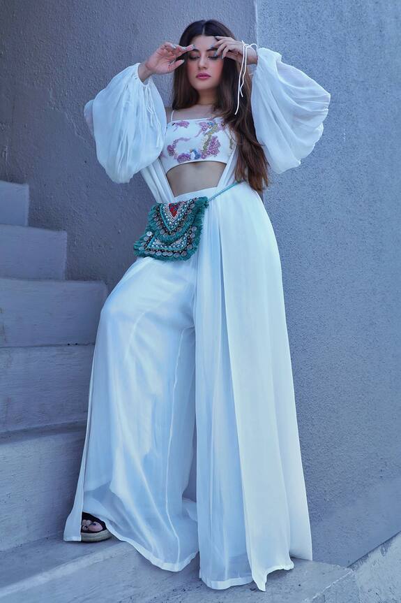 Nirmooha Georgette Cape