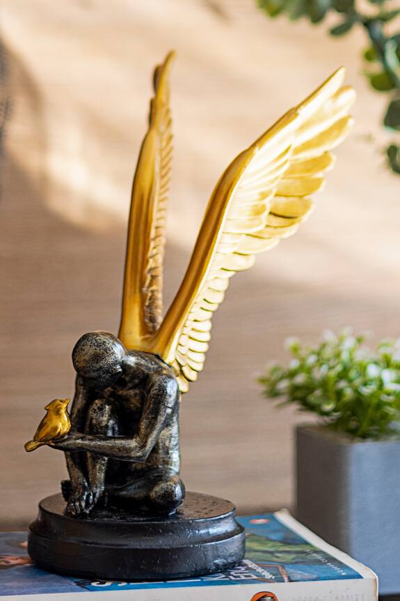 H2H Winged Bird Angel Sculpture