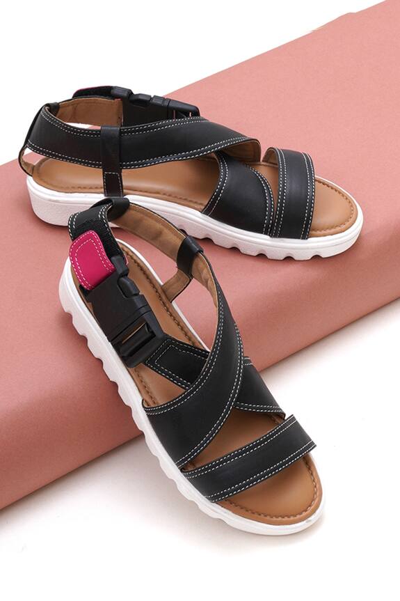 Sole House Buckle Detail Platforms
