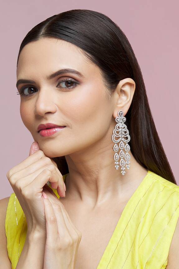 Chaotiq By Arti Stone Embellished Earring