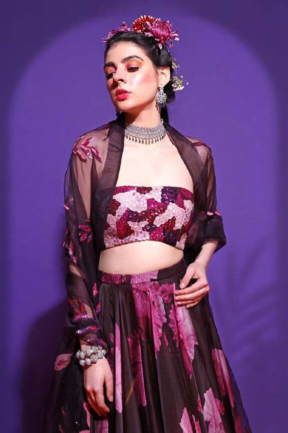 Mahima Mahajan Printed Lehenga Set