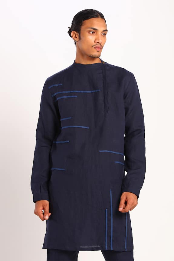 Son of A Noble Snob Linen Kurta