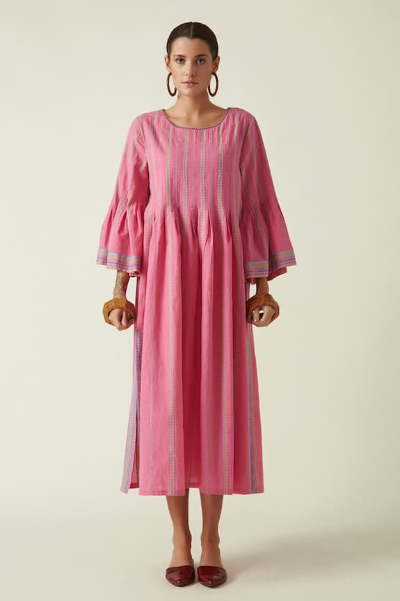Payal Pratap Amanita Stripe Dress