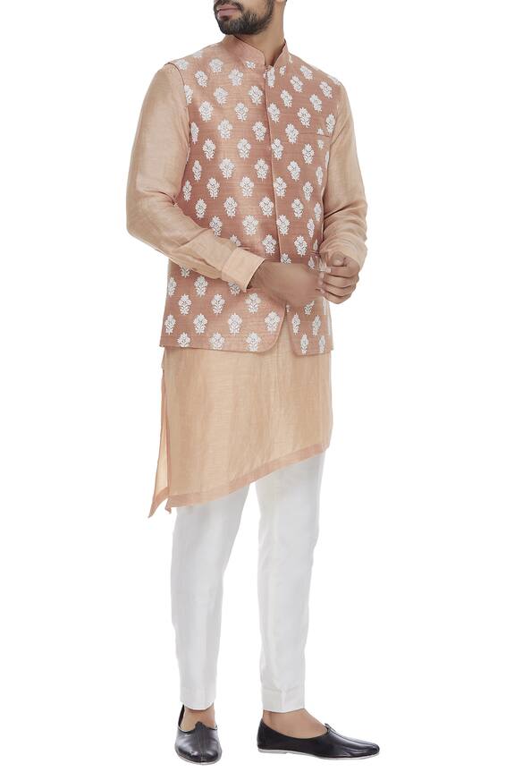 Aqube by Amber Embroidered Bundi 