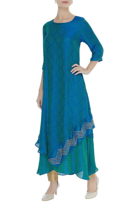 Zeel Doshi Bhadhani asymmetric tunic