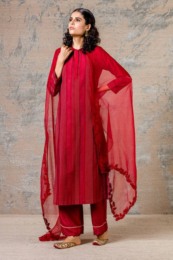 Devnaagri Embroidered Kurta Set