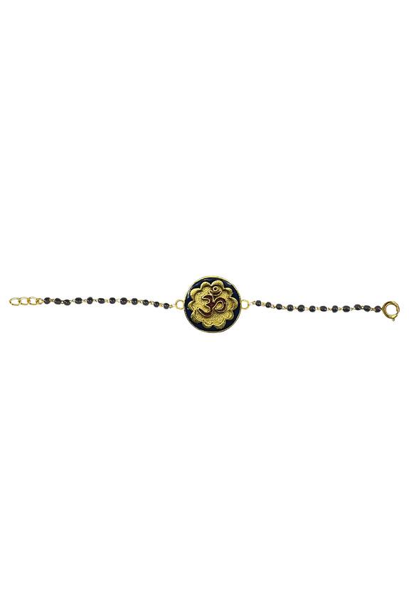 Aaree Accessories Om Charm Nazarbattu