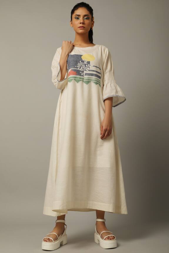 Amita Gupta Handwoven Cotton Jamdani Tunic