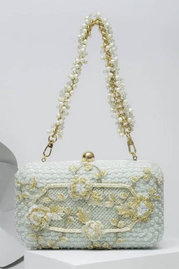 Doux Amour Miebox Embellished Clutch