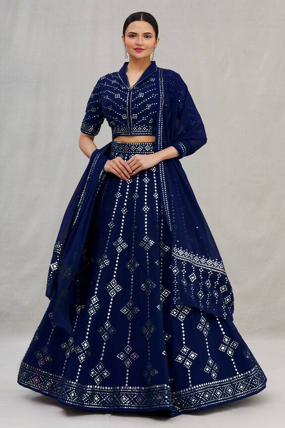 ASAL by Abu Sandeep Embroidered Lehenga Set
