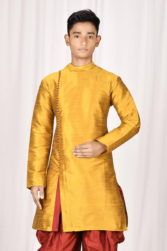 Aryavir Malhotra Silk Kurta