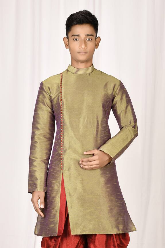 Aryavir Malhotra Silk Kurta