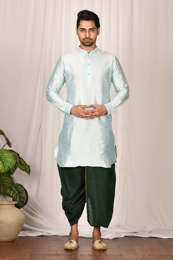 Aryavir Malhotra Silk Draped Dhoti