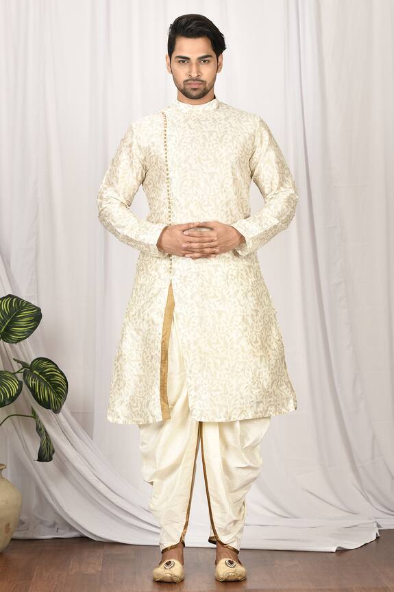 Aryavir Malhotra Silk Draped Dhoti