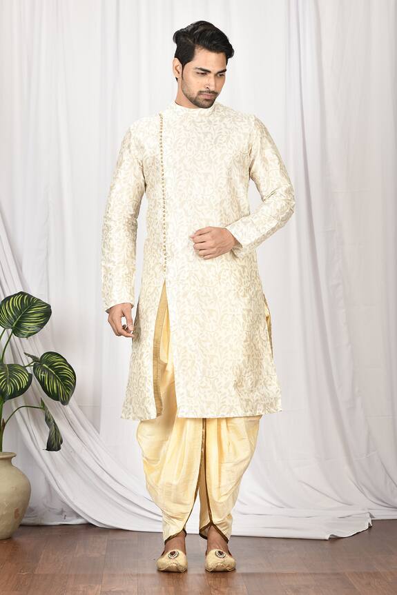 Aryavir Malhotra Silk Draped Dhoti