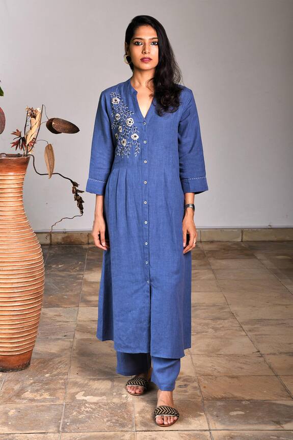 Linen Bloom  Linen Pants