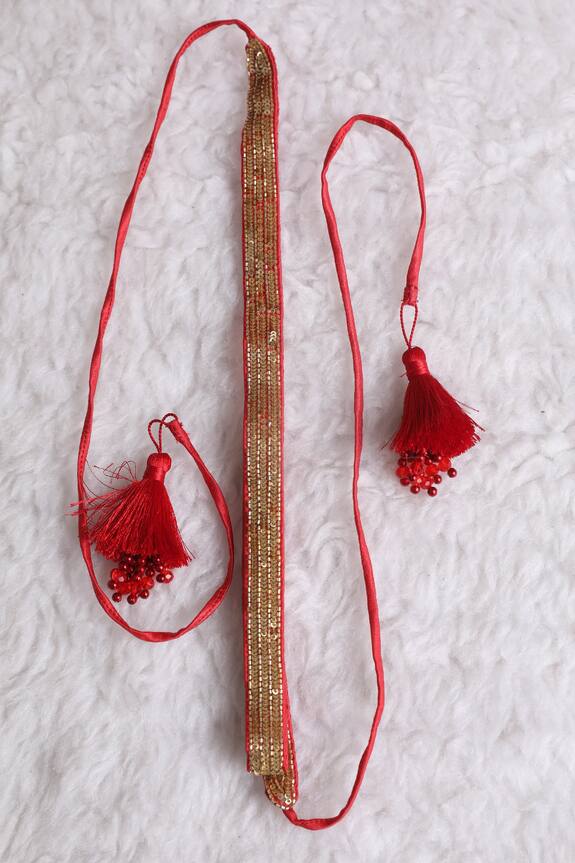 Esha Koul Gajji Satin Belt