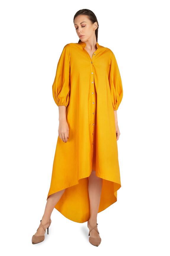 Emblaze Button Front Dress