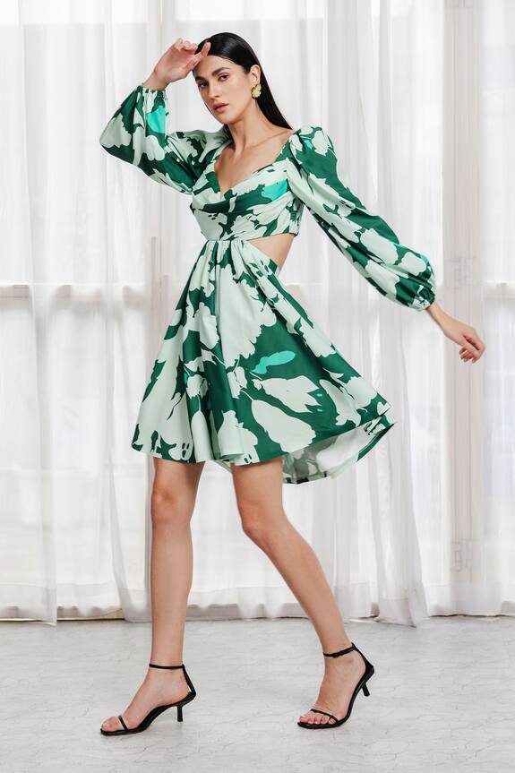 Zosia Printed Short Dress