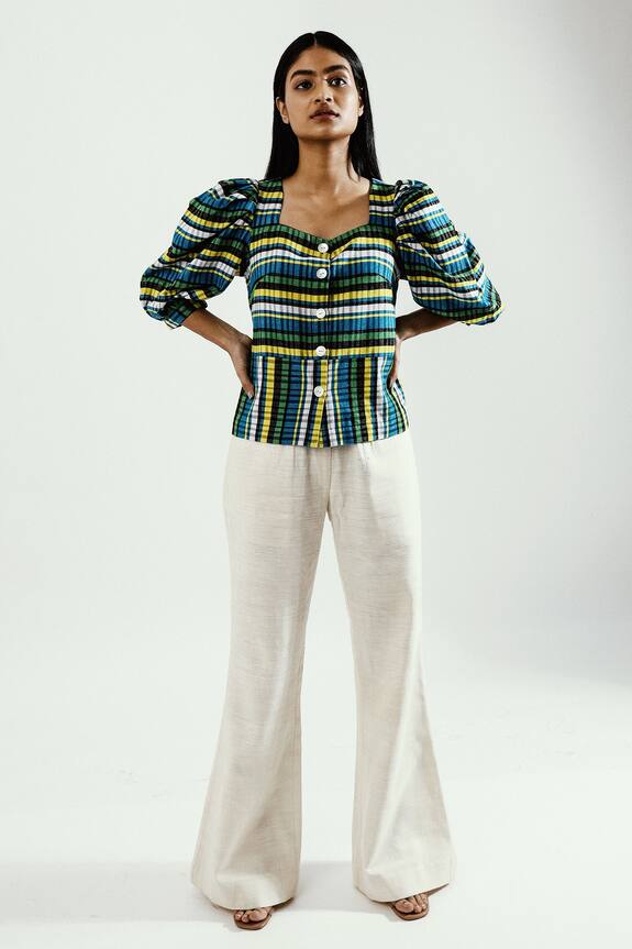 Joskai Studio Puff Sleeve Top