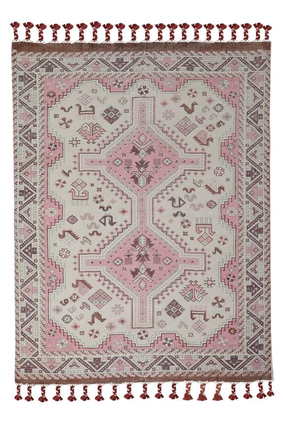Gharghar Ballet Printed Cotton Rug