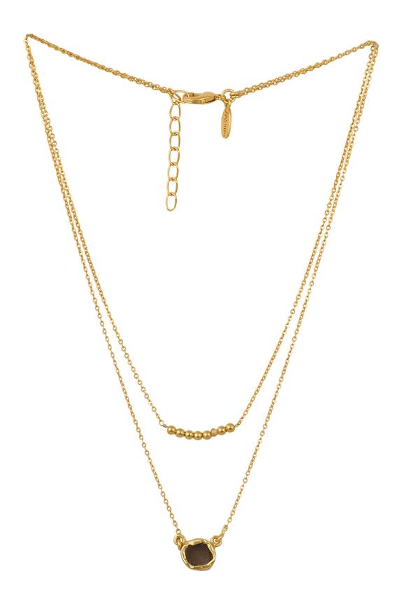 Zariin Scorpio Stone Layered Necklace
