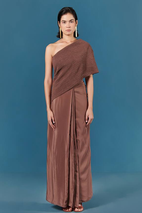 Ilk Pre-Draped Saree Gown