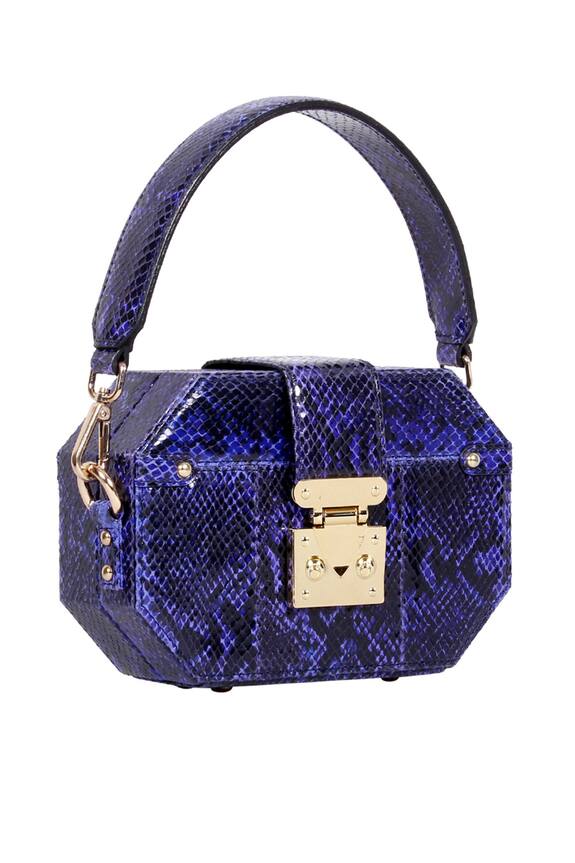 Kaeros Geometric Printed Clutch