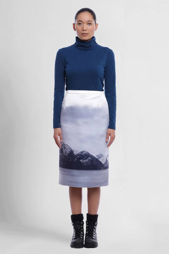 Genes Lecoanet Hemant Vira Printed Skirt