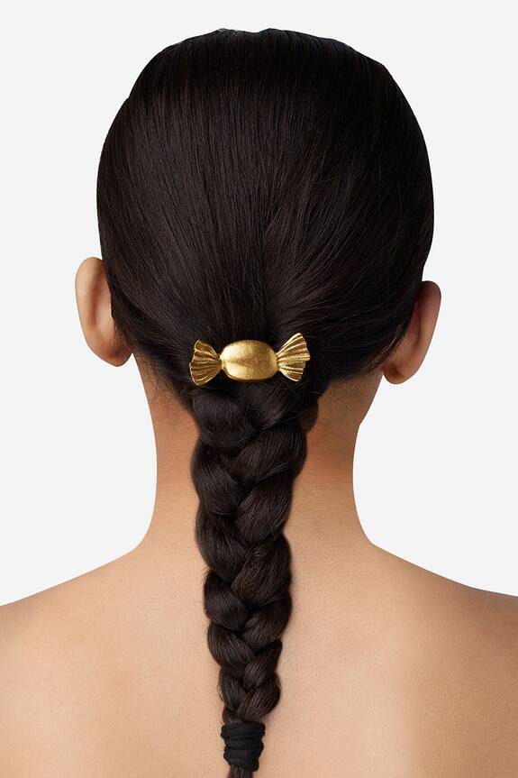 Masaba Gold Plated Toffee Hair Pin