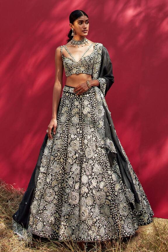 Mishru Sylvie Embroidered Lehenga Set