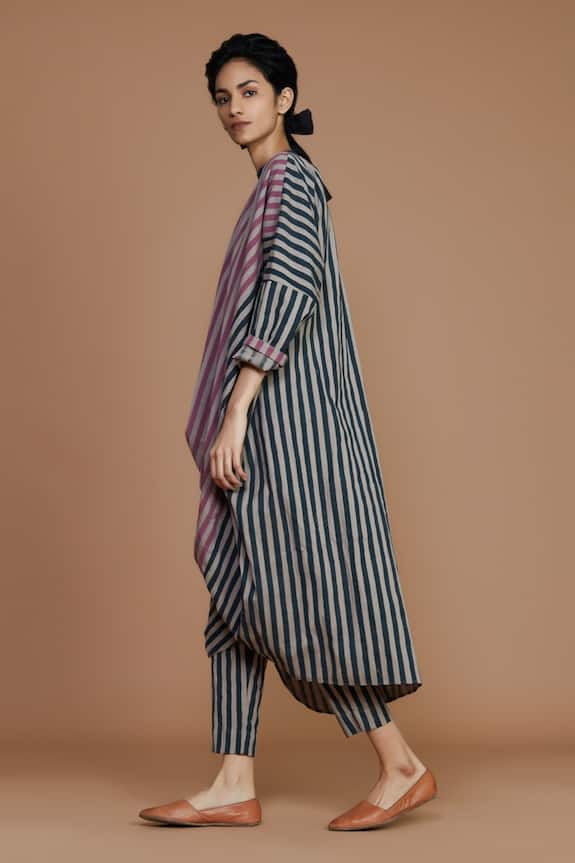 Mati Cotton Striped Pant