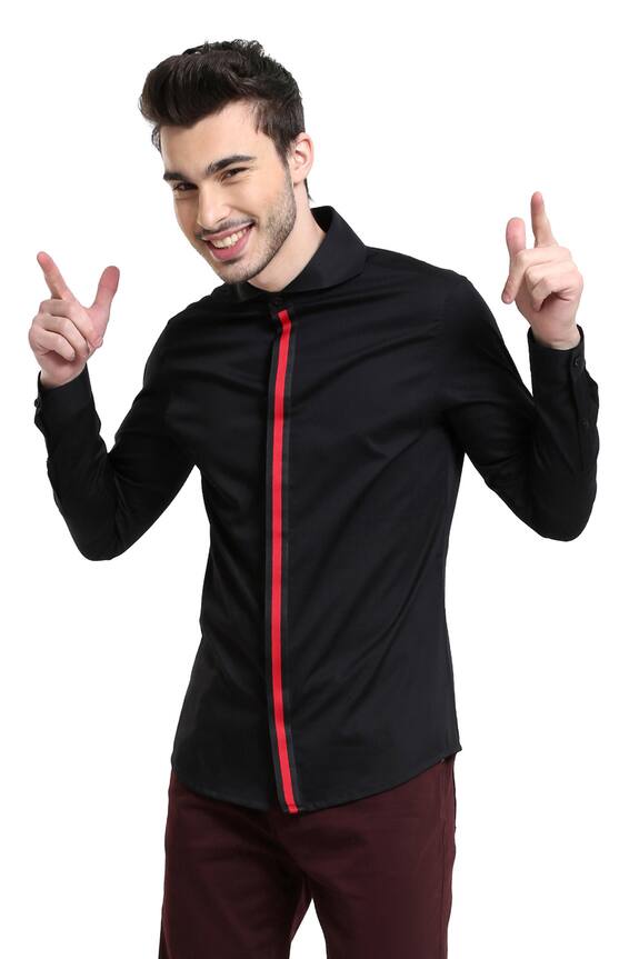 Abkasa Slim-Fit Cotton Shirt