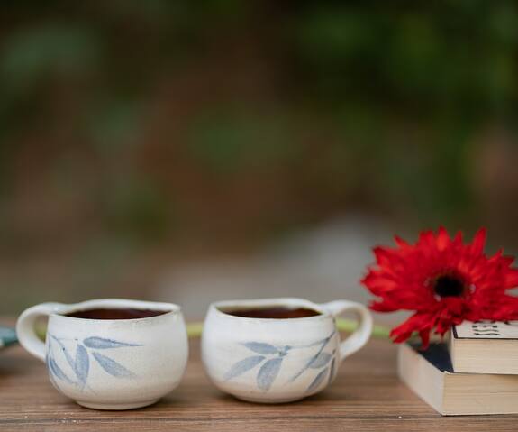 Nakshikathaa - Homeware Studio Pottery Cups (Set of 2)