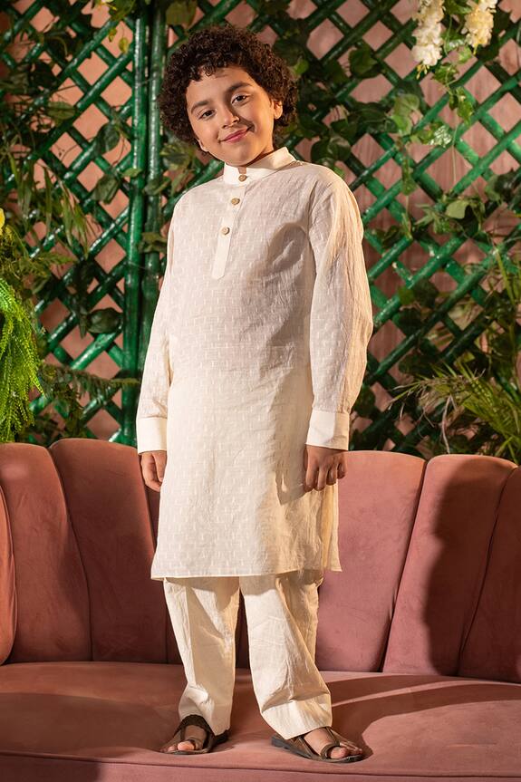 Littleens Tad Kurta & Pant Set