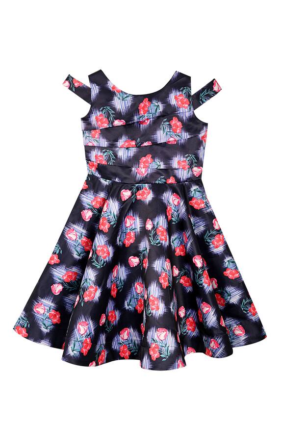 PWN Off Shoulder Printed Dress
