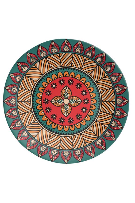 The Quirk India Geometric Passion Decorative Wall Plate